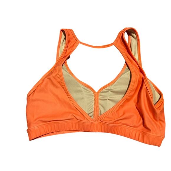 NWT Niyama Sol Coral Eclipse Bra size M/L Activewear yoga peach apricot - Picture 3 of 5